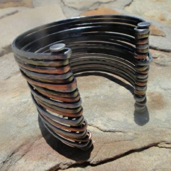 Large Big Chunky Bracelet Bangles Bracelet - Picture 4 of 7